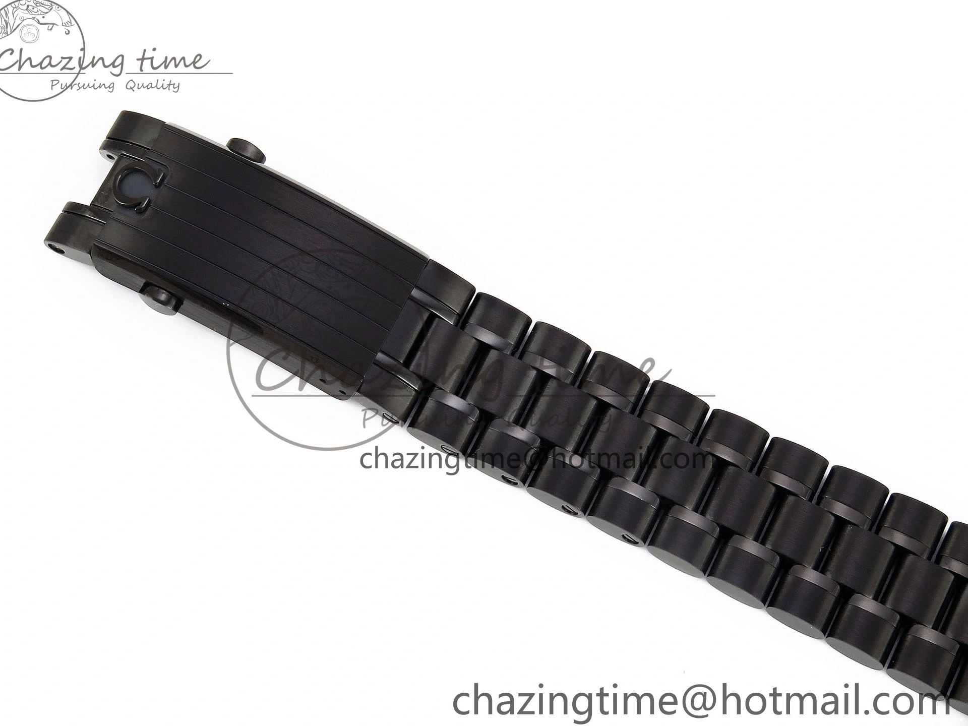 0413 Speedmaster Black Benom PVD Moon RMF Best Edition on PVD Bracelet Lemania HW WrinkleFree 7727